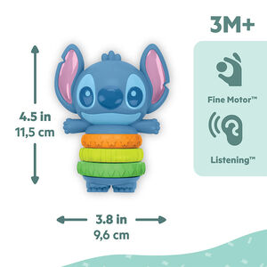 Activiteitenrammelaar Stitch Twist-a-Stitch Disney Baby 3M+ 
