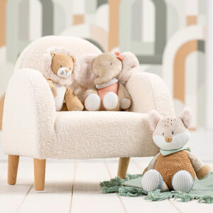 Knuffel - Flo de vos - Munt groen - 32 cm 