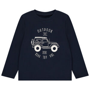 T-shirt manches longues print fantaisie pour garçon 