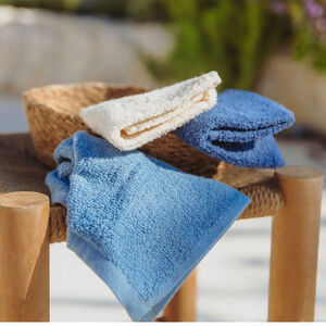 Lingettes pour la bouche - Natural/Jeans Blue/Indigo - 30x30 cm 