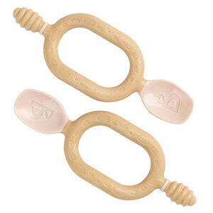 Set de 2 cuillères d'apprentissage Dippit Multi-étapes Fawn 