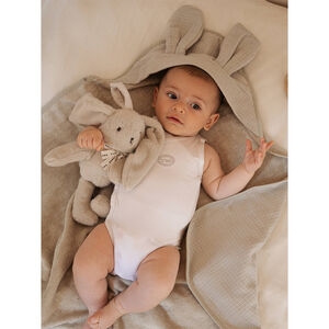 Knuffel Konjn muzikaal Warm Grey 