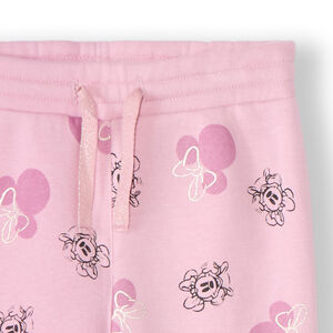 Sportbroek van fleece met Minnie-print Disney meisjes 