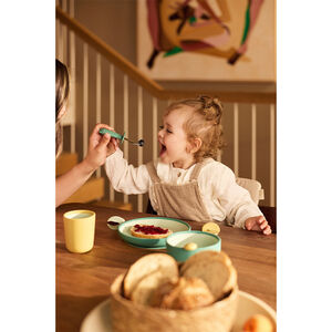 Bestekset handvatten in silicone Jade Shades 