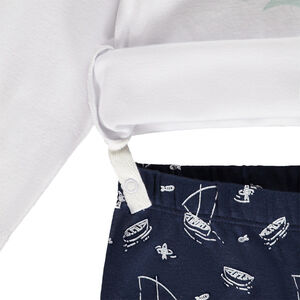 Pyjama 2-delig met fantasiepatroon voor babyjongen 