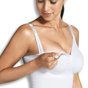 S - Top d'allaitement gainant - Blanc 