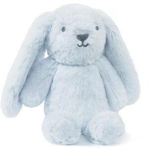 Petite peluche Lapin ultra douce - Bleu - 25 cm 