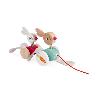 Jouet Lapins à promener Zigolos 