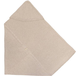 Wikkeldeken met capuchon 4 seizoenen - Light Chocolate Melange - 80x100 cm 