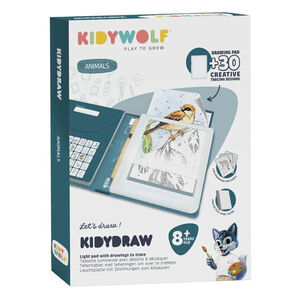 Tekentablet met verlichting KidyDraw-Pad 8jaar+ Dieren 