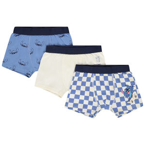 Set van 3 boxershorts Stitch Disney voor jongen 