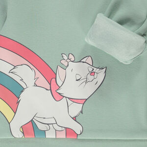 Sweatshirt in jersey print Marie Disney voor baby meisje 