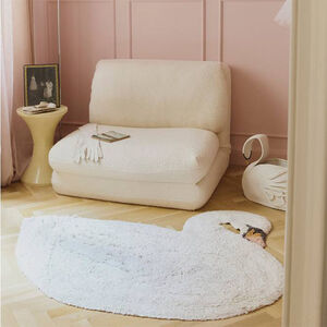Wasbare Tapijt 120x100cm Swan 