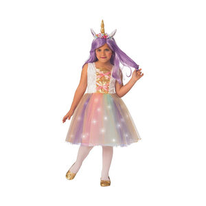 Déguisement de licorne lumineuse pour fille 8-10  