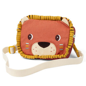 Pochette avec sangle Orange Jack le Lion 