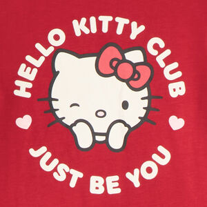 Set van 2-delige lange pyjama met Hello Kitty-print 