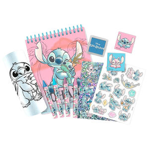 Kleurset + stickers Stitch 