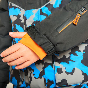 Waterdichte camouflage skijas voor jongens 
