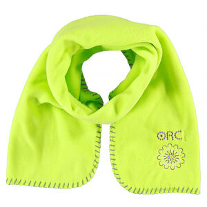 Echarpe en micropolaire avec broderie fantaisie 