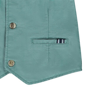 Gilet serveur de cérémonie en coton armuré pour bébé garçon 