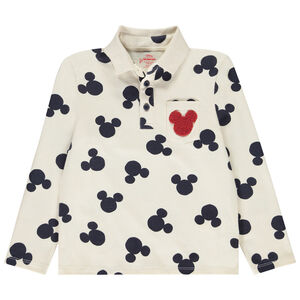 Polo manches longues imprimé Mickey Disney pour garçon 