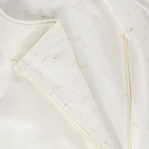 Nid d'ange effet nid d'abeille et doublure imprimée pour bébé 