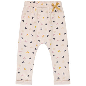 Pantalon de jogging en molleton imprimé pour bébé fille 