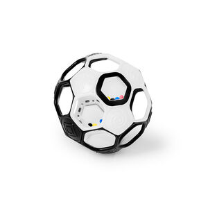 Balle sensorielle Oball Foot noir et blanc 