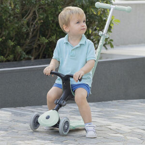 Trottinette évolutive Go Up Active Lights Eco - Vert Pistache 