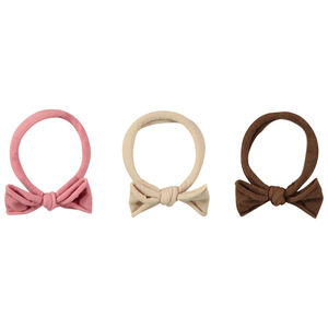 Lot de 3 élastiques à nœud papillon pour fille 
