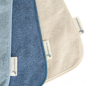 Set van 3 handige sponsslabben - Blauw 