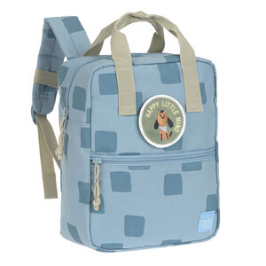 Sac à dos enfant Mini Pattern carré Party Bleu 