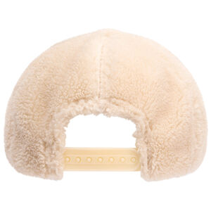 Casquette en fausse fourrure unie pour fille 