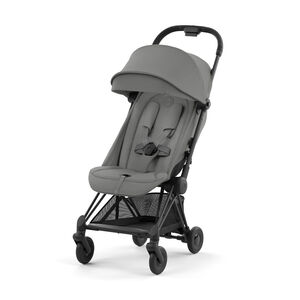 Poussette ultra-compacte Coya matt black/mirage grey 