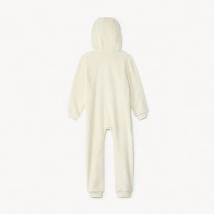 Pyjama topper sherpa met speelse hertenkap voor meisjes 