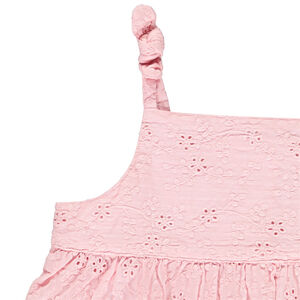 Ensemble 2 pièces en broderie anglaise pour bébé fille 
