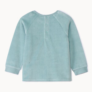 Pyjama velours Tic & Tac Disney pour bébé garçon avec finitions différentes selon l'âge 