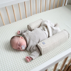 Ajusteerbare Bébécal cale-baby van linnen natural kleur 