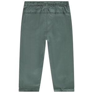 Rechtdoor broek van stof voor baby jongen 