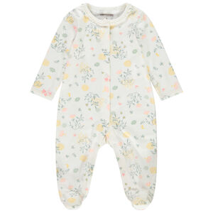 Pyjama in bloemenprint voor meisjes 