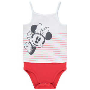 Body à fines bretelles print Minnie Disney pour bébé fille 