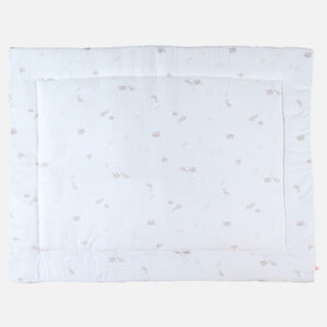 Tapis de parc Veloudoux réversible 75x95cm Bali Moka Snow 