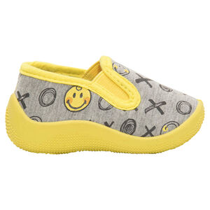 Lage pantoffels met print ©Smiley "all-over" 