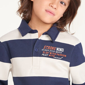 Poloshirt met strepen voor jongens 