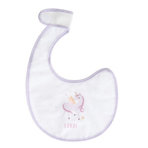 Set van 7 unicorn slabbetjes 