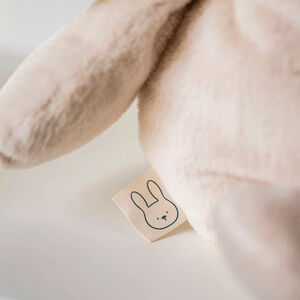 Peluche Lapin 30cm Sable 