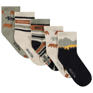 Lot de 5 paires de chaussettes fantaisie pour garçon 