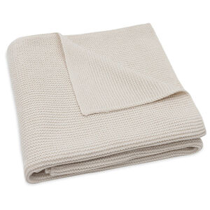 Couverture berceau 75x100cm Tricot Basic Knit Oatmeal 
