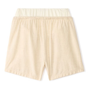 Short en toile avec bandeau haut pour femme enceinte 