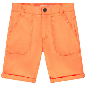 Bermuda en viscose avec revers pour garçon 